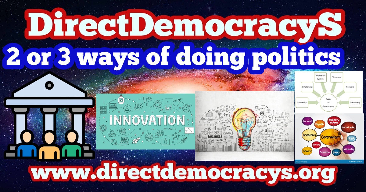 2 or 3 ways of doing politics