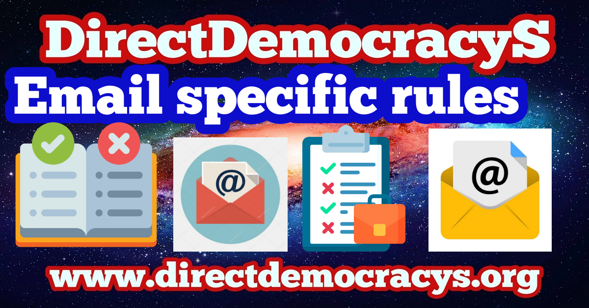 Email specific rules