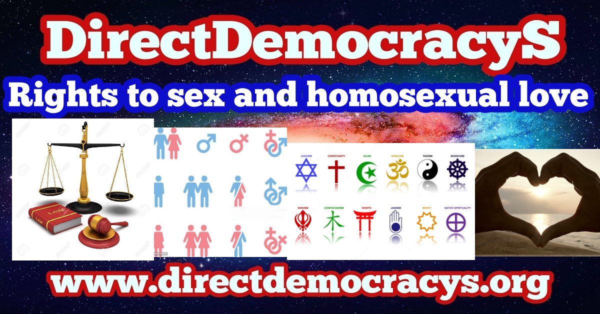 Rights to sex and homosexual love