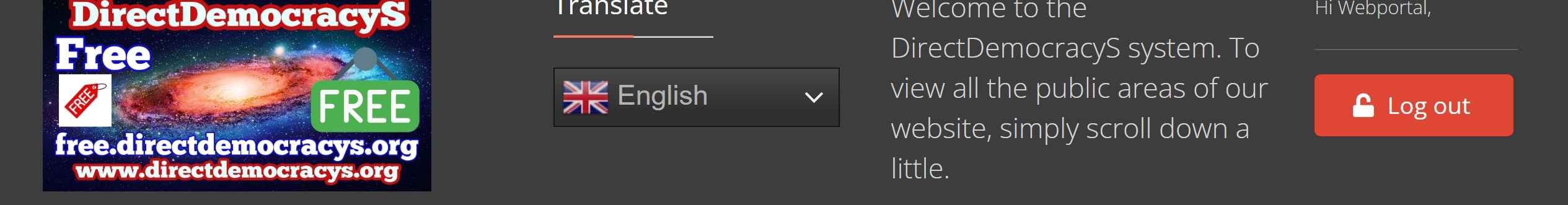 AFTER Logo translate message loginScreenshot 24 11 2025 133717 free.directdemocracys.org
